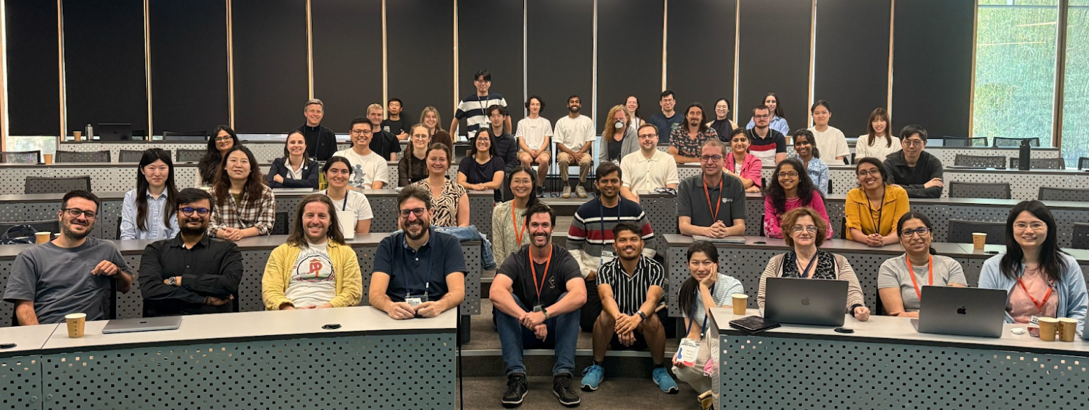 Some of the in-person attendees at BiocAsia 2024, Sydney, Australia